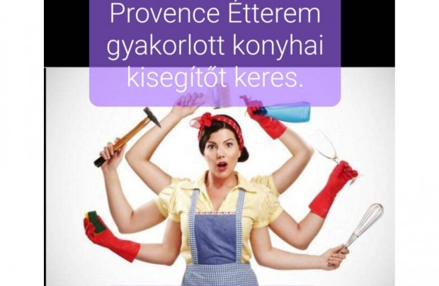 Konyhai kisegítői állás hétvégére