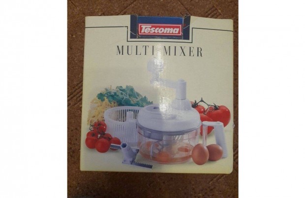 Konyhai multi mixer habverő zöldségcentrifuga aprító párszor használt