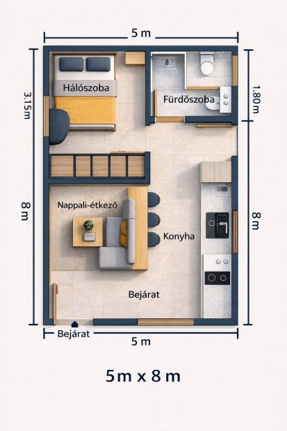 K�ny� szerkezetes h�z - Bilka lemezborit�ssal