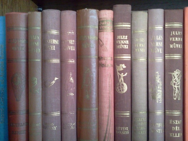 Knyv Jules Verne 10db