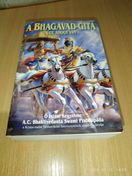 Knyv: A Bhagavad-gita (gy ahogy van)