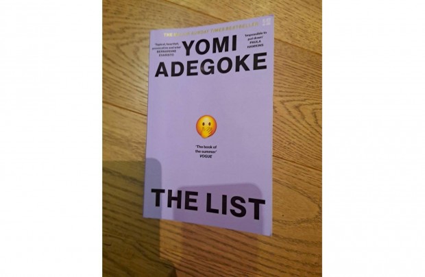 Knyv, The List, angol, Bp. 2. ker