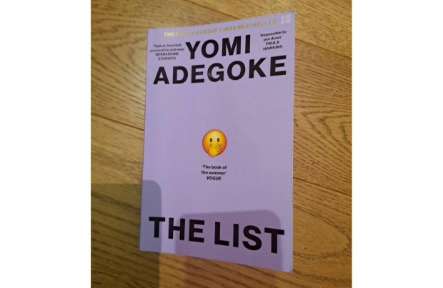 Knyv, The List, angol, Bp. 2. ker