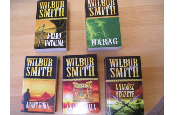 Könyv: Wilbur Smith afrikai Courtney család történetei II. - 5 könyv