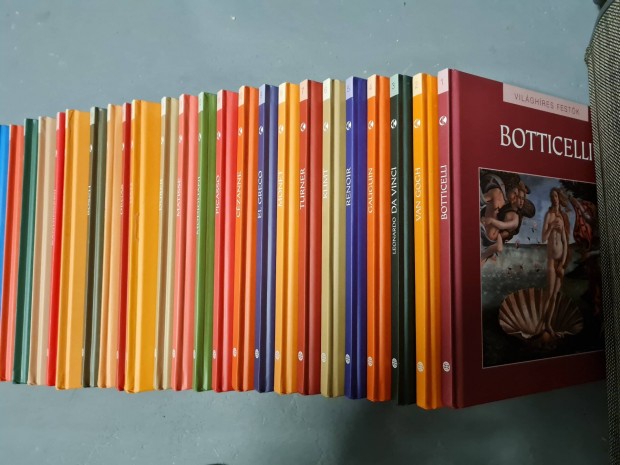 Könyvcsomag Vilaghíres Festők 26