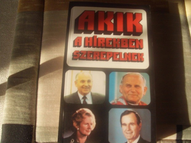 Knyvek 2db retro /Akik a hrekben szerepelnek, Ki kicsoda/