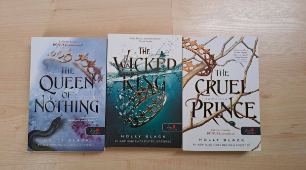 Knyvsorozat,knyv Caraval, The cruel prince, J kislnyok, Gerg s