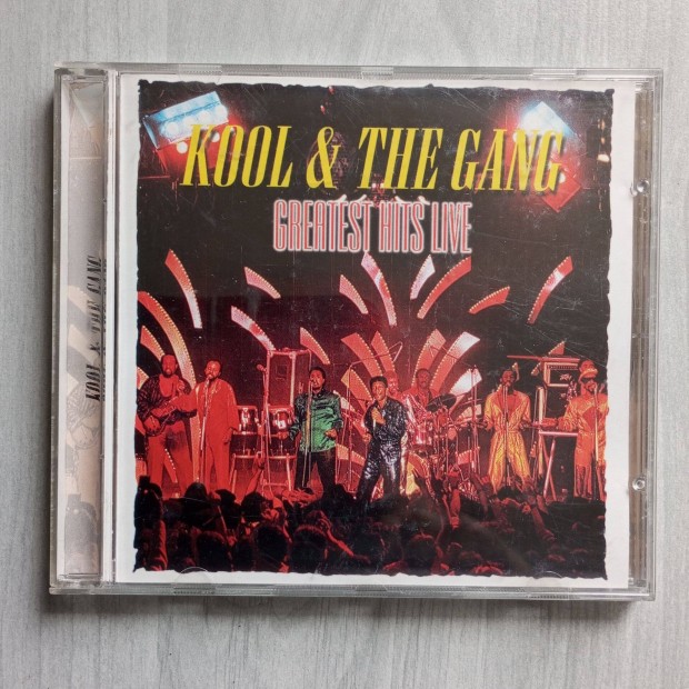 Kool & The Gang Greatest Hits Live 1999 karcmentes cd lemez