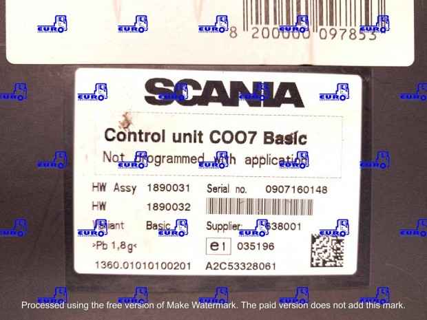 Koordinator Scania COO7