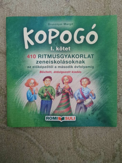 Kopog I. ktet - 410 ritmusgyakorlat zeneiskolsoknak