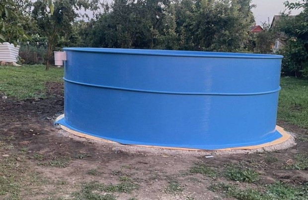 Kör alakú pp medencetest (műanyag) 5,5 x 1,5 m