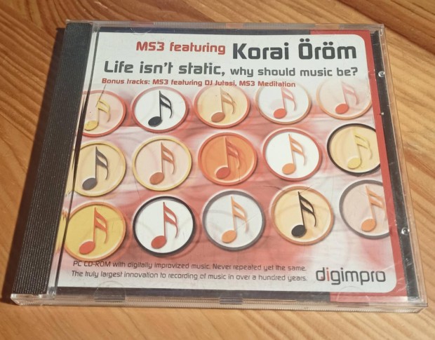 Korai Öröm - Life isn't static... CD