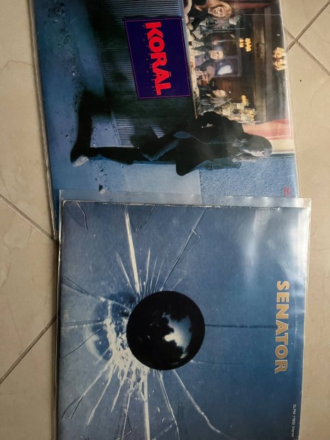 Koral, senator bakelit lemez vinyl