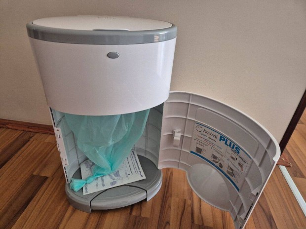Korbell Plus 26L pelenka tároló, új nem használt állapotában