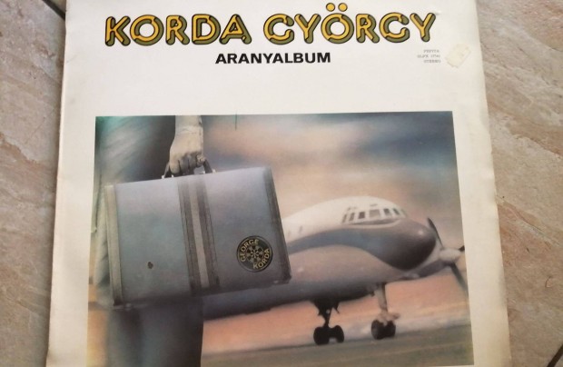 Korda Gyrgy -Aranyalbum -bakelit lemez