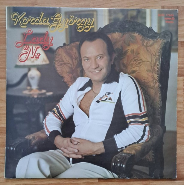 Korda György: Lady N című bakelit lemeze teljesen új