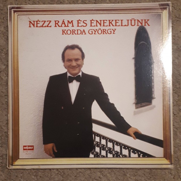 Korda Gyrgy: Nzz Rm s nekeljnk 1983. LP, Bakelit, Hanglemez