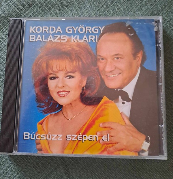 Korda Gyrgy - Balzs Klri : Bcszz szpen el CD