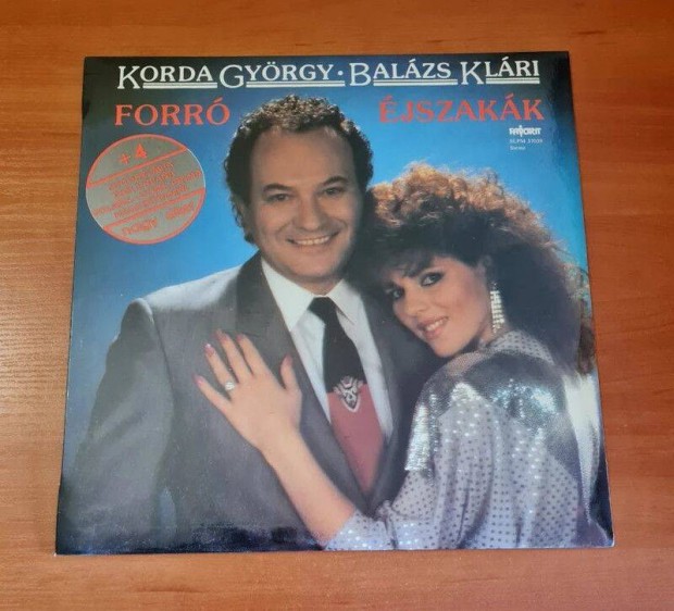 Korda Gyrgy s Balzs Klri - Forr jszakk; LP, Vinyl