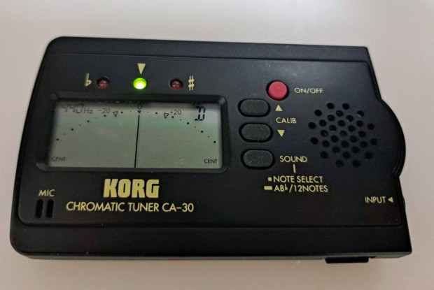 Korg CA-30 kromatikus hangol tuner