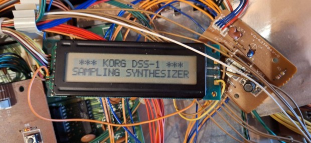 Korg DSS-1 sampler teljes, mkd elektronika