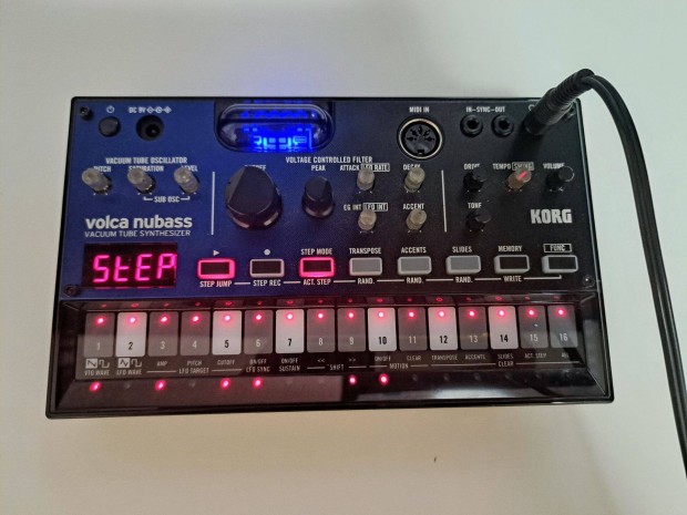 Korg Volca Nubass vkumcsves analg basszus szintertiztor