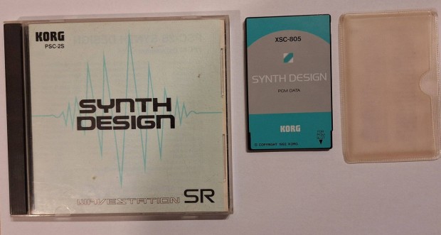 Korg Wavestation SR Synth Design PCM bvitkrtya ( Xsc-805 )