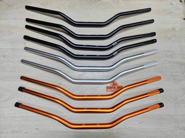 Kormány 28mm fekete szürke narancs Ktm stb