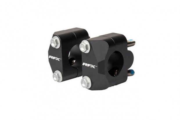 Kormánybilincsek RFX Race univerzális 22,2mm>28,6mm fekete
