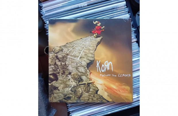 Korn - Follow The Leader Dupla Bakelit Lemez LP Bontatlan