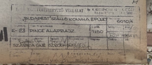 Krszll eredeti tervrajz 