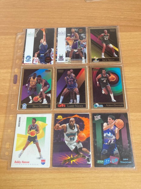 Kosaras krtyk Upper Deck, Fleer, skybox