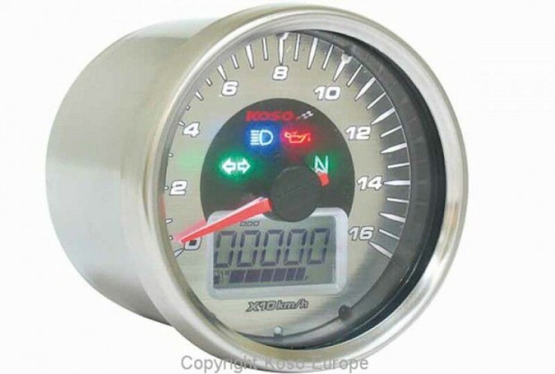 Koso D64 GP stlus kerek univerzlis krmozott sebessgmr