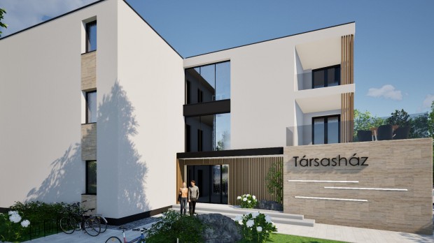 K�szegszerdahelyen �j �p�t�s� lak�sok terasszal, kerttel elad�k.