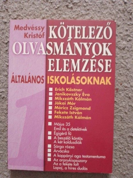 Ktelez olvasmnyok elemzse, j