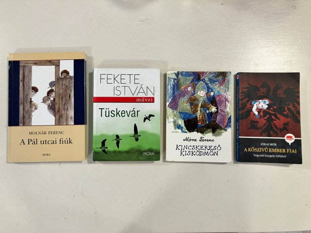 Kötelezők (Pál.; Kőszívű.; Kincskereső.; Tüskevár.)