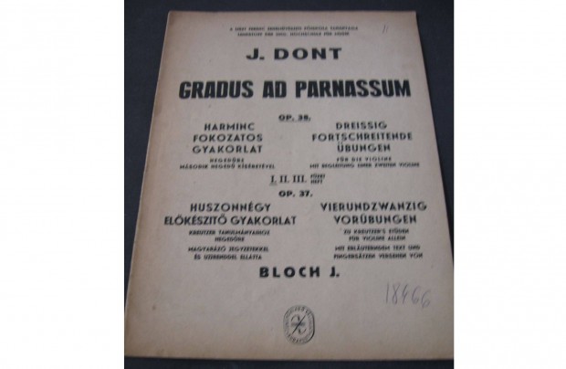 Kotta J. Dont Gradus Ad Parnassum