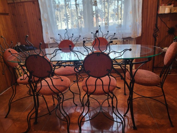 Kov�csoltvas �tkez� garnitura