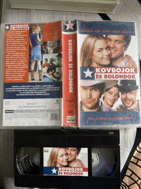 Kovbojok és bolondok vhs film k