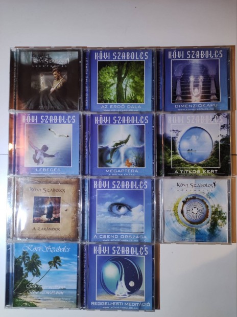Kvi Szabolcs CD-k, 11 darab lemez egyben!
