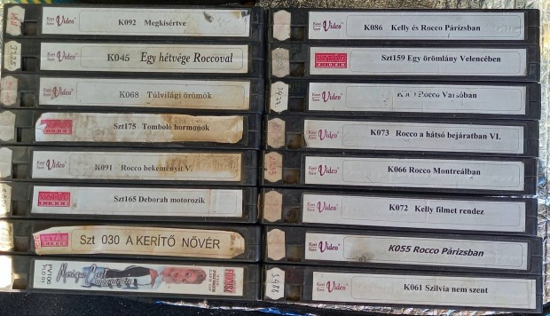 Kovi video vhs filmek
