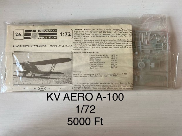 Kovozvody Prostjov Aero A-100 1/72