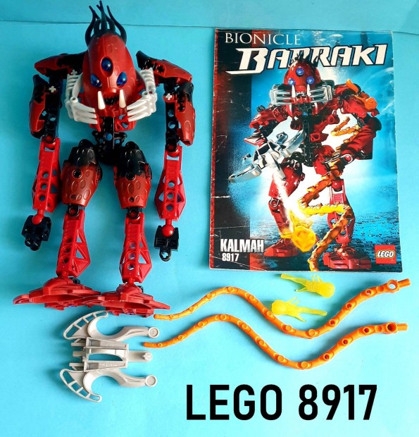 Kzel 20 ves LEGO Bionicle 8917 Kalmah, tmutatval