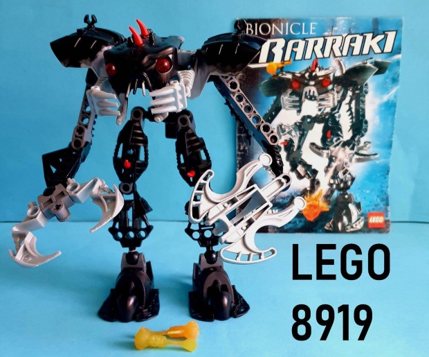 Kzel 20 ves LEGO Bionicle 8919 Mantax, tmutatval