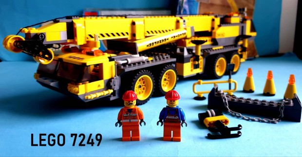 Kzel 20 ves LEGO City 7249 XXL Mobile Crane / Mobildaru, hinytalan