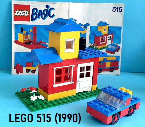 Kzel 35 ves LEGO Basic Building Set 515 (1990) hinytalan +tmutat