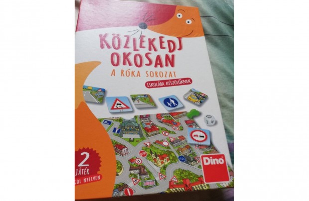 Közlekedj okosan - A róka sorozat társasjáték - 1400 forintért eladó