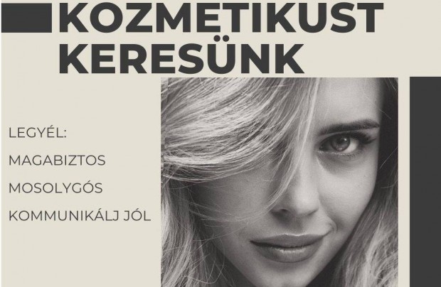 Kozmetikus állás Balatonfüreden