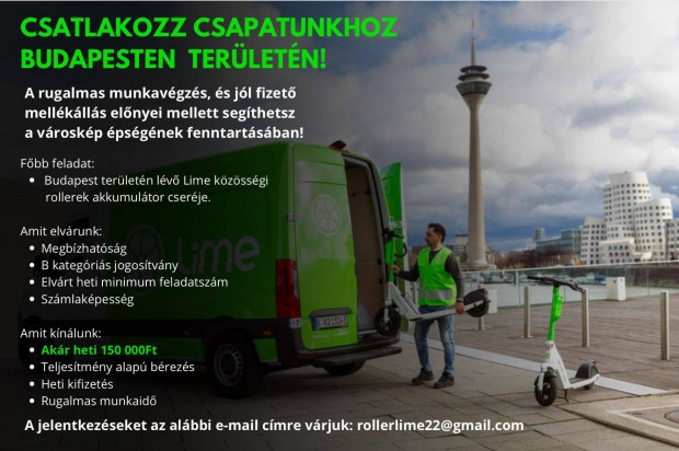 Közösségi roller akkumulátor csere