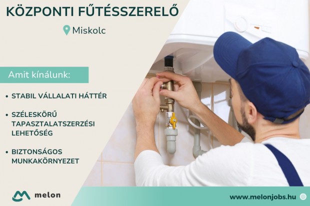 Központi fűtésszerelő